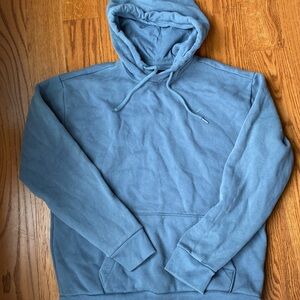 Hollister Icon Hoodie Slate Blue Grey Hooded sweatshirt L